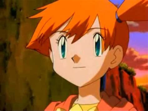 orange hair pokemon girl.